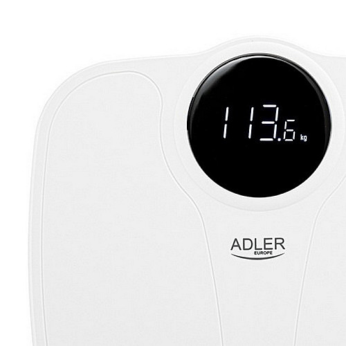 Напольные весы электронные Adler AD 8172w до 180 кг белые