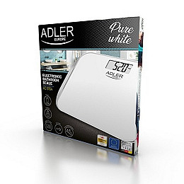 Весы напольные электронные Adler AD 8164 до 180 кг белые