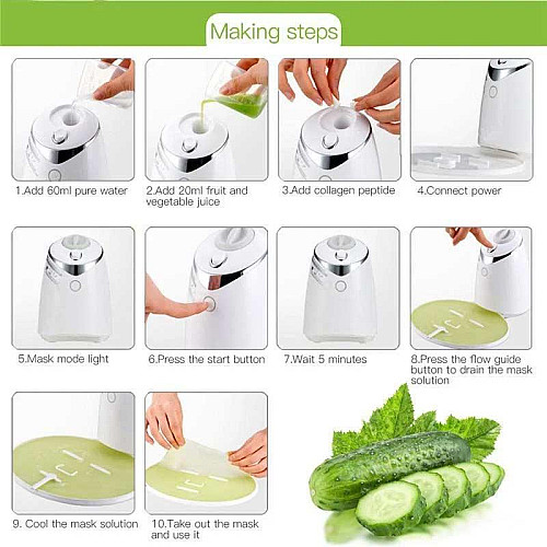 Прибор для производства натуральных ингредиентов SUNROZ Face Fruit Mask Maker