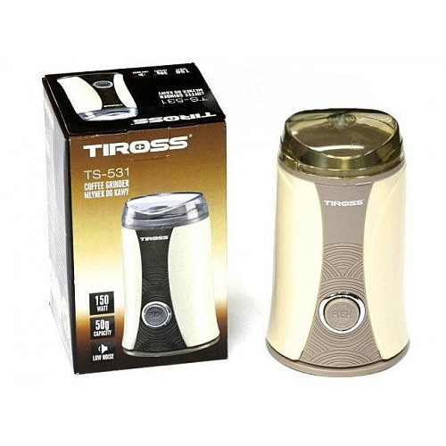 Кофемолка-измельчитель Tiross TS-531 Бежевий