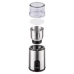 Измельчитель кофемолка MAGIO МG-201 Steel