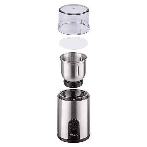 Измельчитель кофемолка MAGIO МG-201 Steel