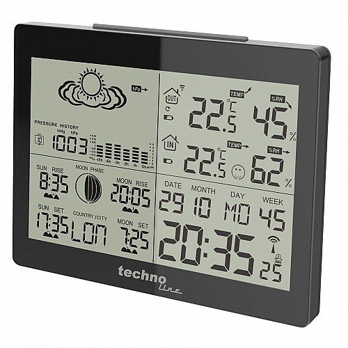 Метеостанция Technoline WS6760 Black (WS6760)