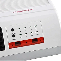 Тепловентилятор настінний Domotec MS-5961 2000W (2_009559)