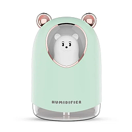 Увлажнювач повітря RIAS A205 Bear з RGB підсвіткою 300ml Green (3_02590)