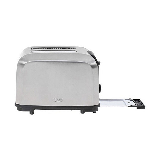 Тостер для хлеба Adler AD 3222 Silver