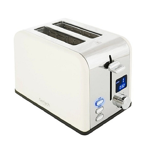 Тостер с дисплеем Gerlach GL 3221с Cream