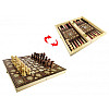 Шахи HAODELI CHESS 1680EC 3 в 1 Східний стиль
