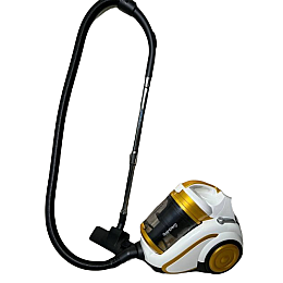 Пылесос контейнерный Rainberg RB-658TB c турбощеткой 5L 5200W White-Gold (3_01213)