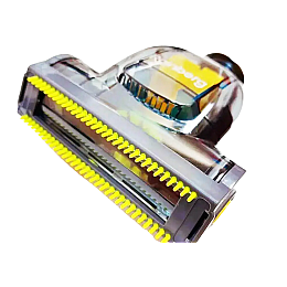 Пылесос контейнерный Rainberg RB-658TB c турбощеткой 5L 5200W White-Gold (3_01213)