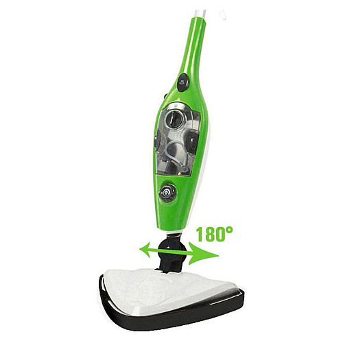 Швабра парова-пароочисник Steam Master H2O Mop X10 1300W Зелена (3_01249)