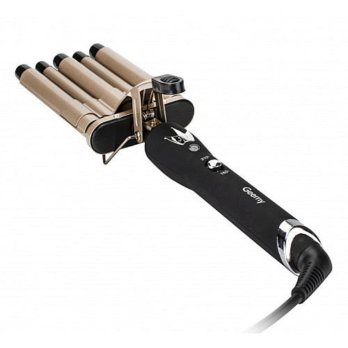 Плойка для волос Geemy GM-2933 с керамическим покрытием Black-Gold (3_01065)