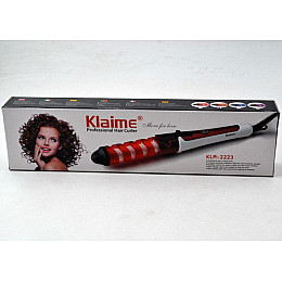 Плойка для завивки волос Klaime KLM-2223 спіральна 25W (3_01642)