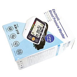 Плечовий автоматичний тонометр RIAS KM-210 White-Black (3_01204)