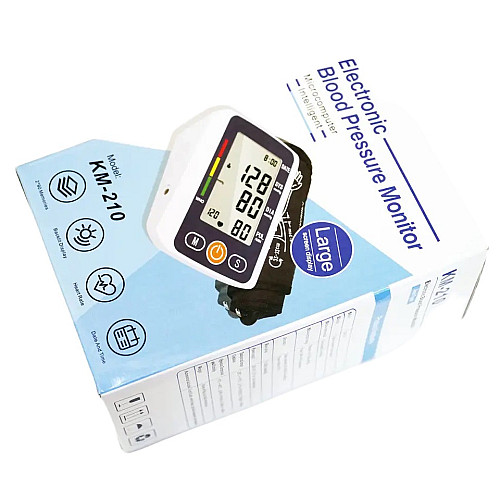 Плечевой автоматический тонометр RIAS KM-210 White-Black (3_01204)