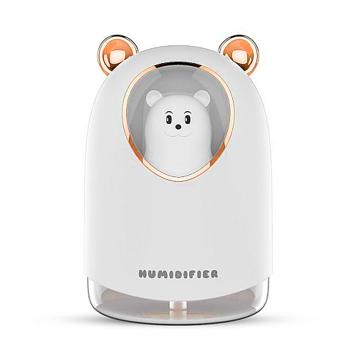 Увлажнитель воздуха Humidifier A205 Bear с RGB подсветкой 300ml White (3_02605)