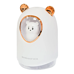 Увлажнювач повітря Humidifier A205 Bear з RGB підсвіткою 300ml Білий (3_02605)