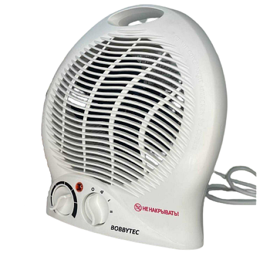 Тепловентилятор Bobbytec PFH-104 2000W Білий (3_03114)