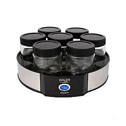 Йогуртниця електрична Adler AD 4476 чорна