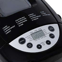 Хлібопічка 15 програм Mesko MS 6022 чорна