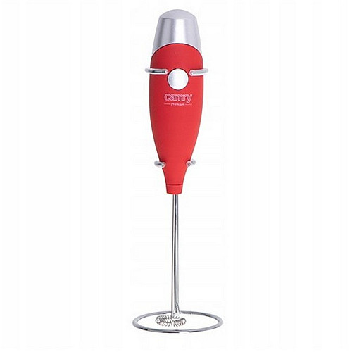 Взбиватель молока с венчиком на подставке Camry CR 4501 Red N
