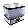 Сушилка для грибов фруктов овощей мяса трав YOER VitaSave FD01S 450 Вт 5 уровней Серебристо-черная