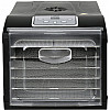 Сушилка пищевая для овощей фруктов грибов мяса Lund 68272 500 Вт 6 уровней Черная
