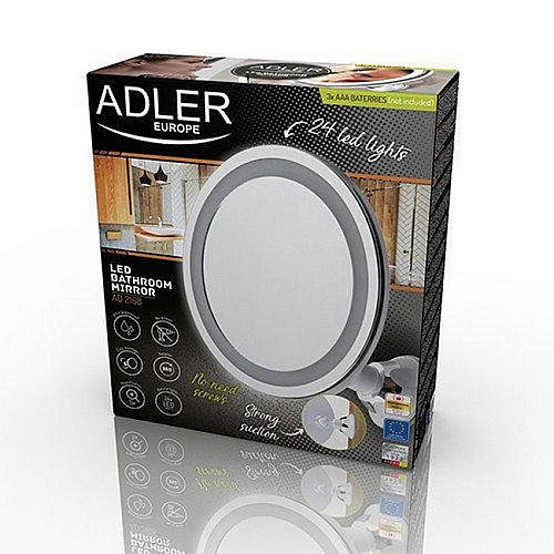 Косметическое зеркало с подсветкой Adler AD 2168
