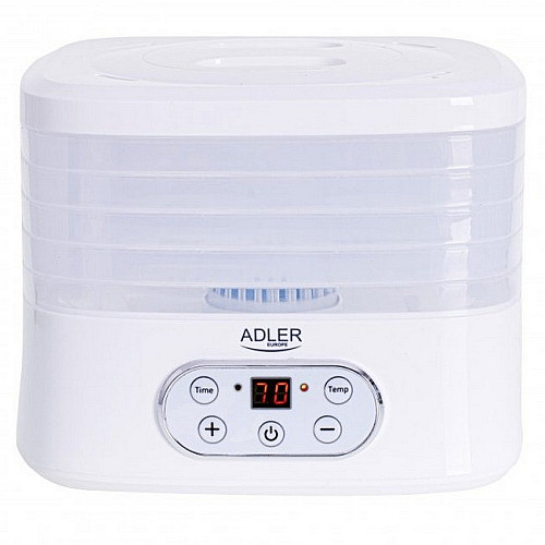 Електросушка для овочів, фруктів, грибів Adler AD 6658 White
