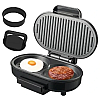 Гриль электрический для бургеров Haeger HG-245 750W Black