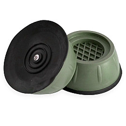 Підставка для холодильника та пральної машини антивібраційна RIAS 4 шт Зелений (3_03207)