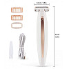 Женский триммер New Flawless Body аккумуляторный White-Pink (3_01674)