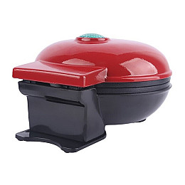 Вафельниця електрична RIAS WQ-H603 mini 350W Червона (3_03731)
