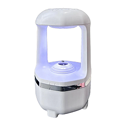 Антигравитационный увлажнитель воздуха RIAS 199 с каплями USB 450ml White (3_03737)