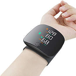 Тонометр автоматичний на зап’ясті RIAS A01 LED з голосовим супроводом