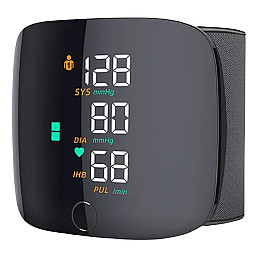 Тонометр автоматичний на зап’ясті RIAS A01 LED з голосовим супроводом