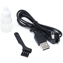 Аккумуляторная машинка для ухода за головой стрижки волос многофункциональная с насадками VGR V-175