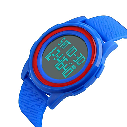 Часы наручные Skmei 1206 Blue (12366-hbr)