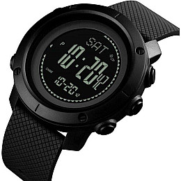 Наручные мужские часы Skmei 1427 Black ABS (12376-hbr)