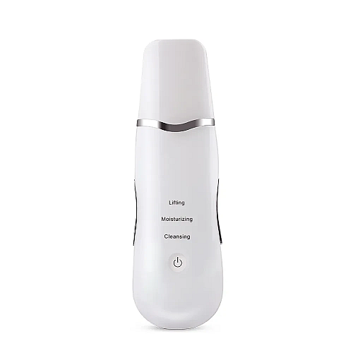 Ультразвуковий скрабер для очищення обличчя Sonic Skin Scrubber White (3_03927)