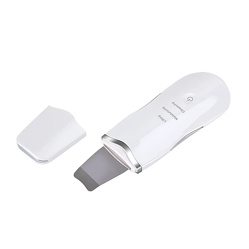 Ультразвуковий скрабер для очищення обличчя Sonic Skin Scrubber White (3_03927)