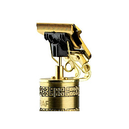 Триммер акумуляторний для стрижки бороди машинка для стрижки з насадками RAF R-429