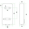 Водонагреватель Thermo Alliance 50 Л, Сухой Тэн 1Х(0,8+1,2) Квт Dt50V20G(Pd)-D/2