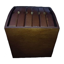 Архив для фото из дерева Color-it №6004 Коричневый (10515-hbr)