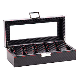 Шкатулка для хранения часов Craft 5PU.CRB.RD Черный