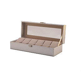 Шкатулка для зберігання годинників Craft 6PU.SL Сріблястий