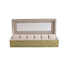 Шкатулка для зберігання годинників Craft 6PL.GLS Золотий