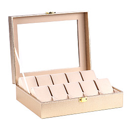 Шкатулка для хранения часов Craft 10PU.GL Золотой