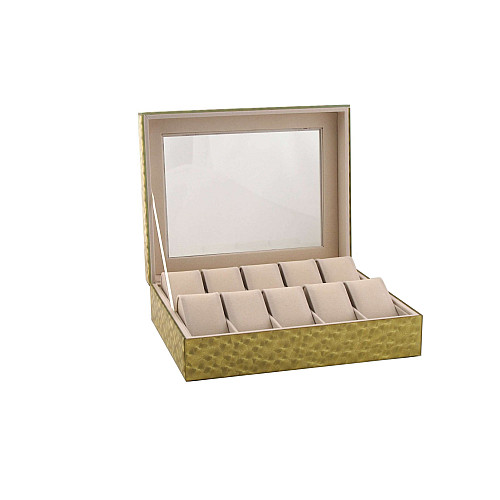 Шкатулка для хранения часов Craft 10PL.GLS Золотой