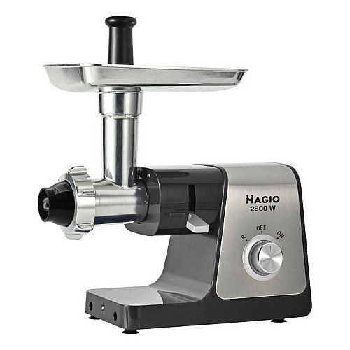 Електром'ясорубка MAGIO MG-262 Steel/Black